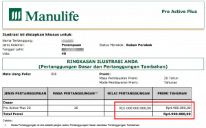 ilustrasi asuransi jiwa term life ilustrasi asuransi jiwa