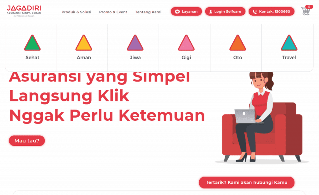 Asuransi Jagadiri Digital Online