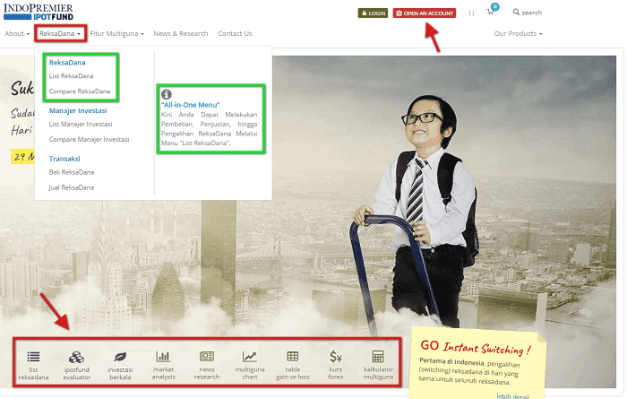  Memantau kinerjanya pun tidak kalah gampang √ Mudahnya Beli Reksadana, Semudah Beli Pulsa