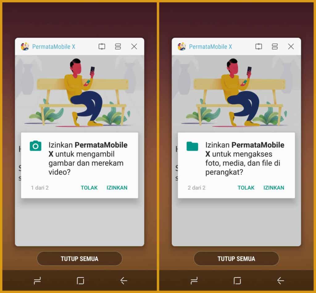 ermata Bank memperlihatkan KTA online di aplikasi mobile banking Permata Mobile X √ Cara Mengajukan Permata Bank KTA Online di Aplikasi Permata Mobile X 2019