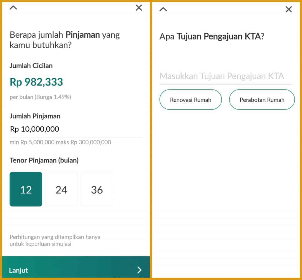 ermata Bank memperlihatkan KTA online di aplikasi mobile banking Permata Mobile X √ Cara Mengajukan Permata Bank KTA Online di Aplikasi Permata Mobile X 2019
