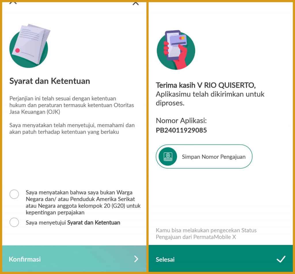 ermata Bank memperlihatkan KTA online di aplikasi mobile banking Permata Mobile X √ Cara Mengajukan Permata Bank KTA Online di Aplikasi Permata Mobile X 2019